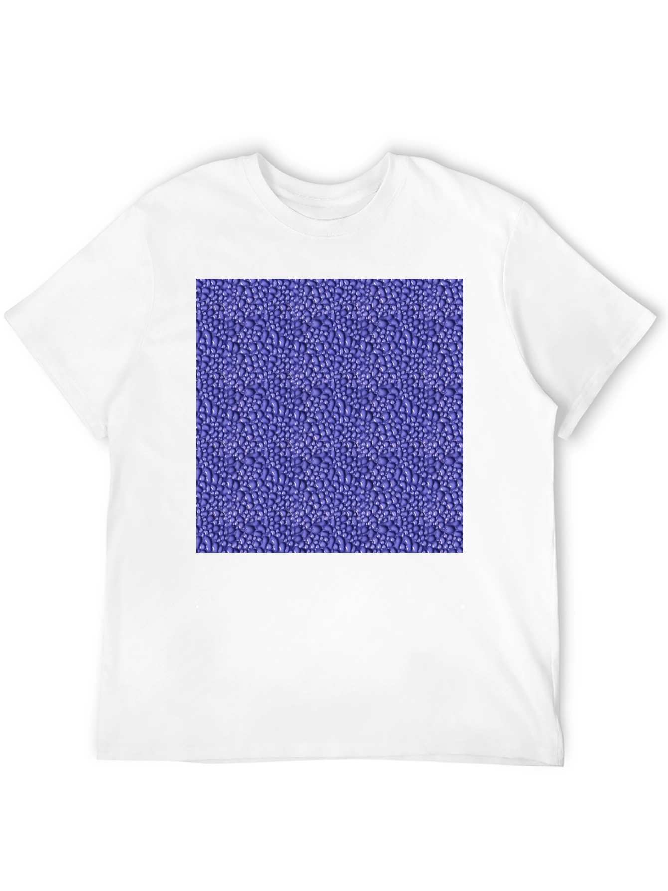 Abstract Pattern Mens Crew Neck Tee