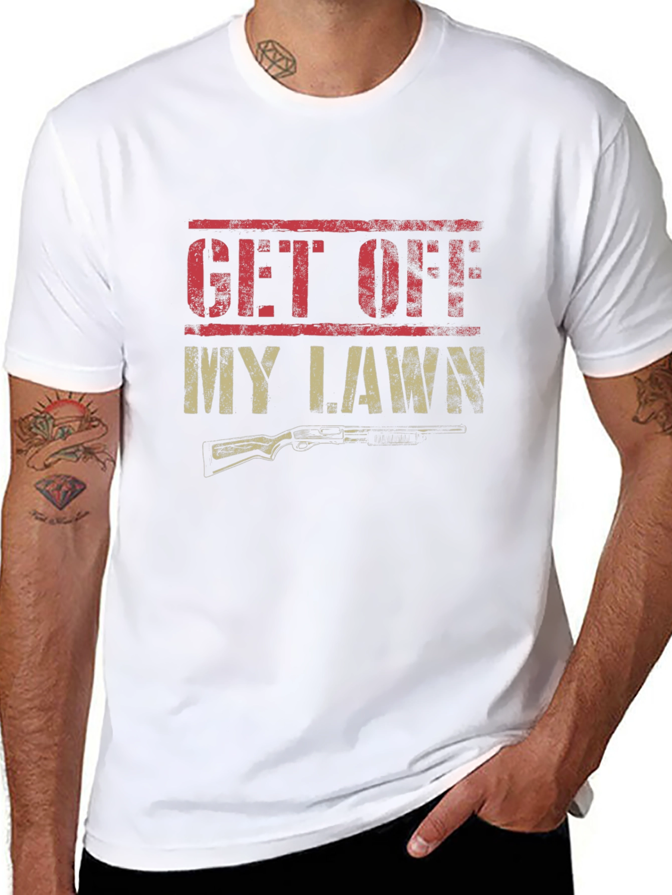 Get Off My Lawn Graphic Tee