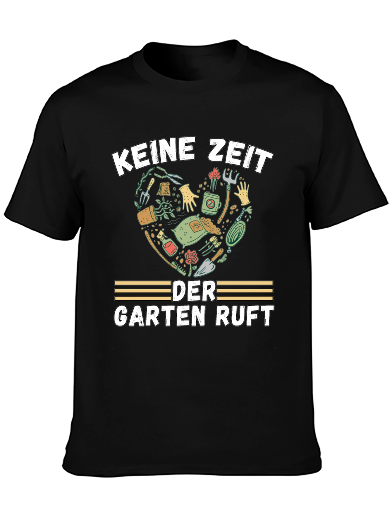 Gardening Lover T-Shirt - Keine Zeit Der Garten Ruft