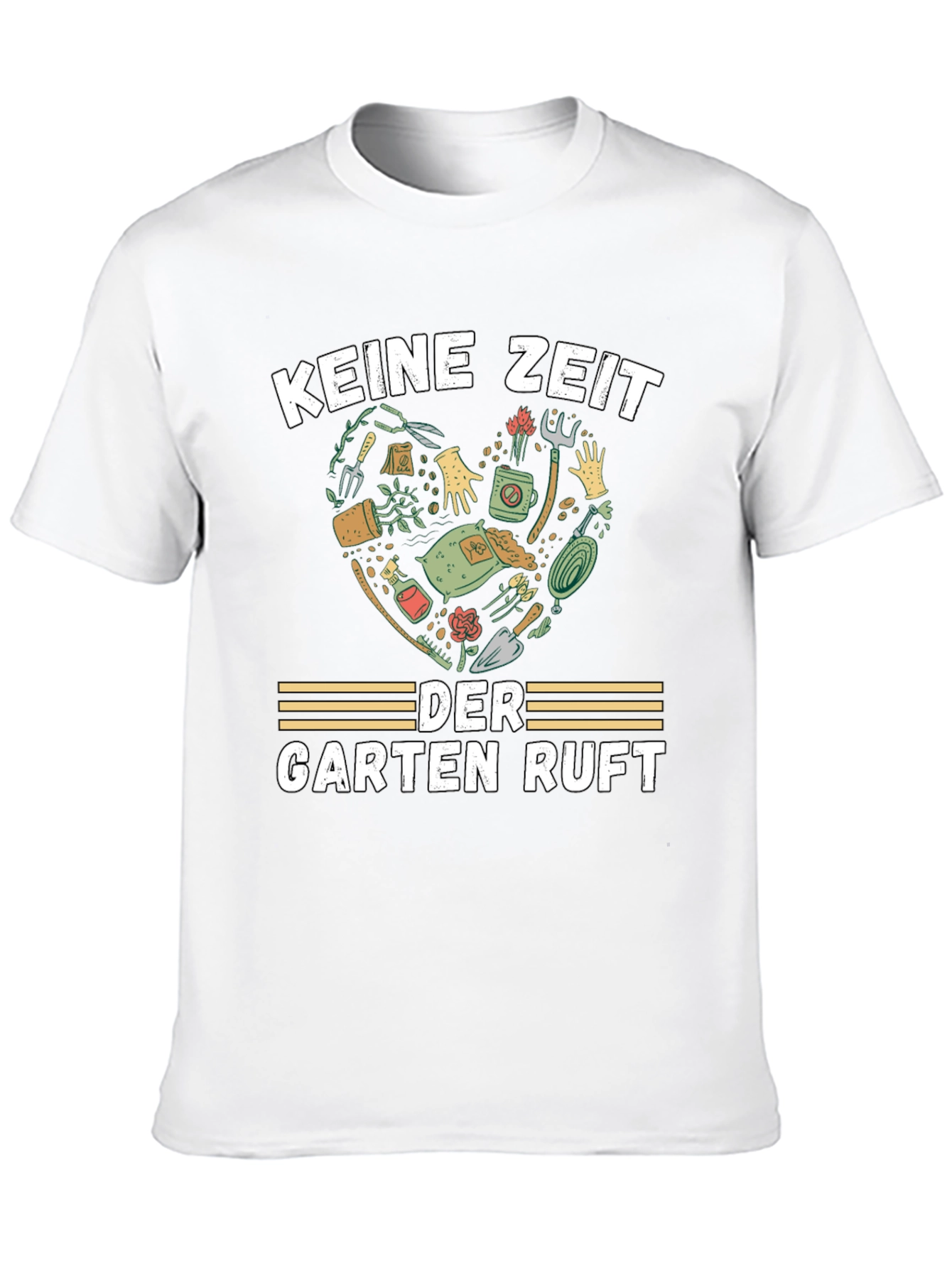 Gardening Lover T-Shirt - Keine Zeit Der Garten Ruft