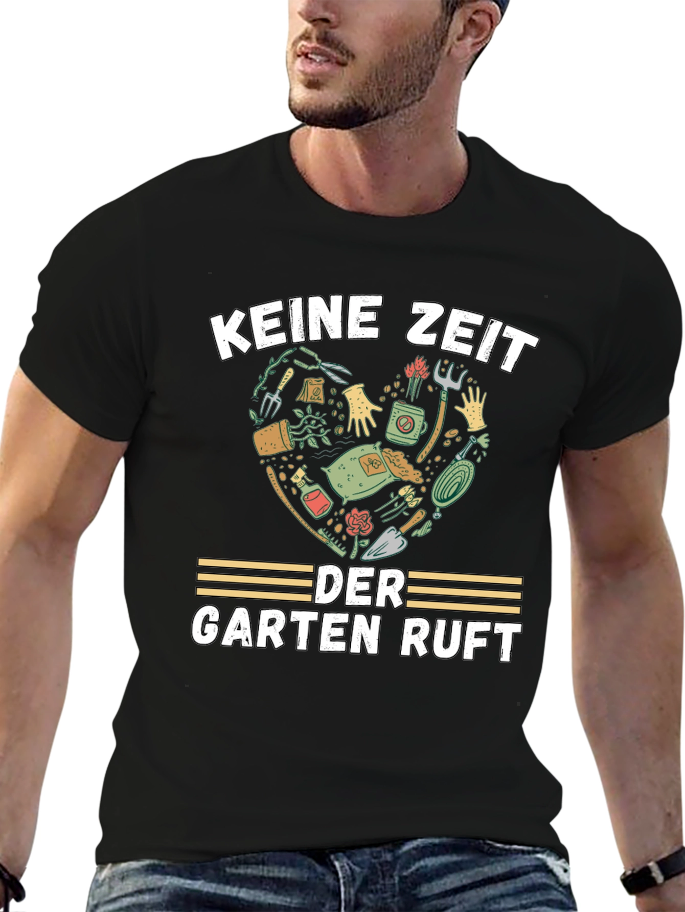 Gardening Lover T-Shirt - Keine Zeit Der Garten Ruft