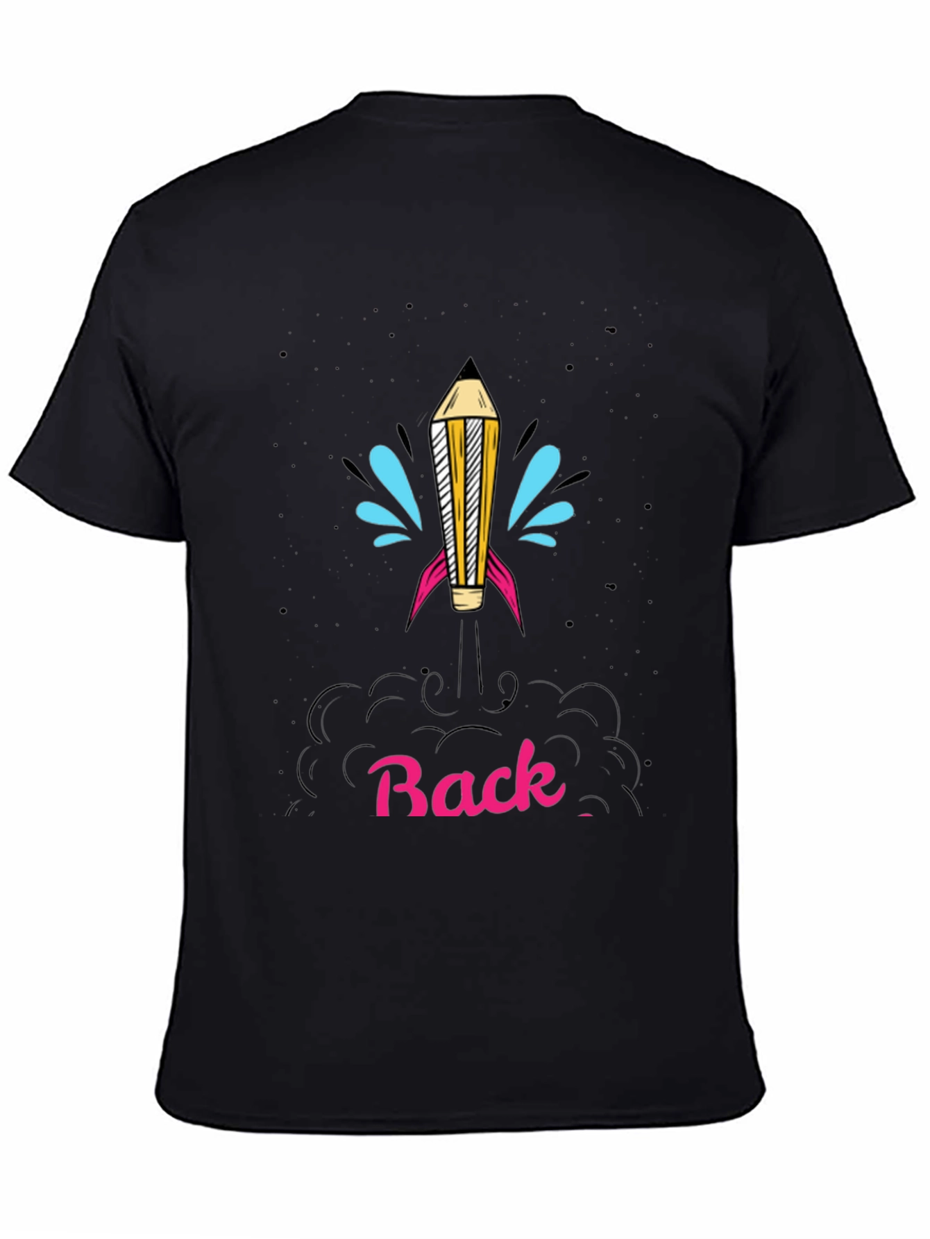Back to School Rocket Pencil T-Shirt
