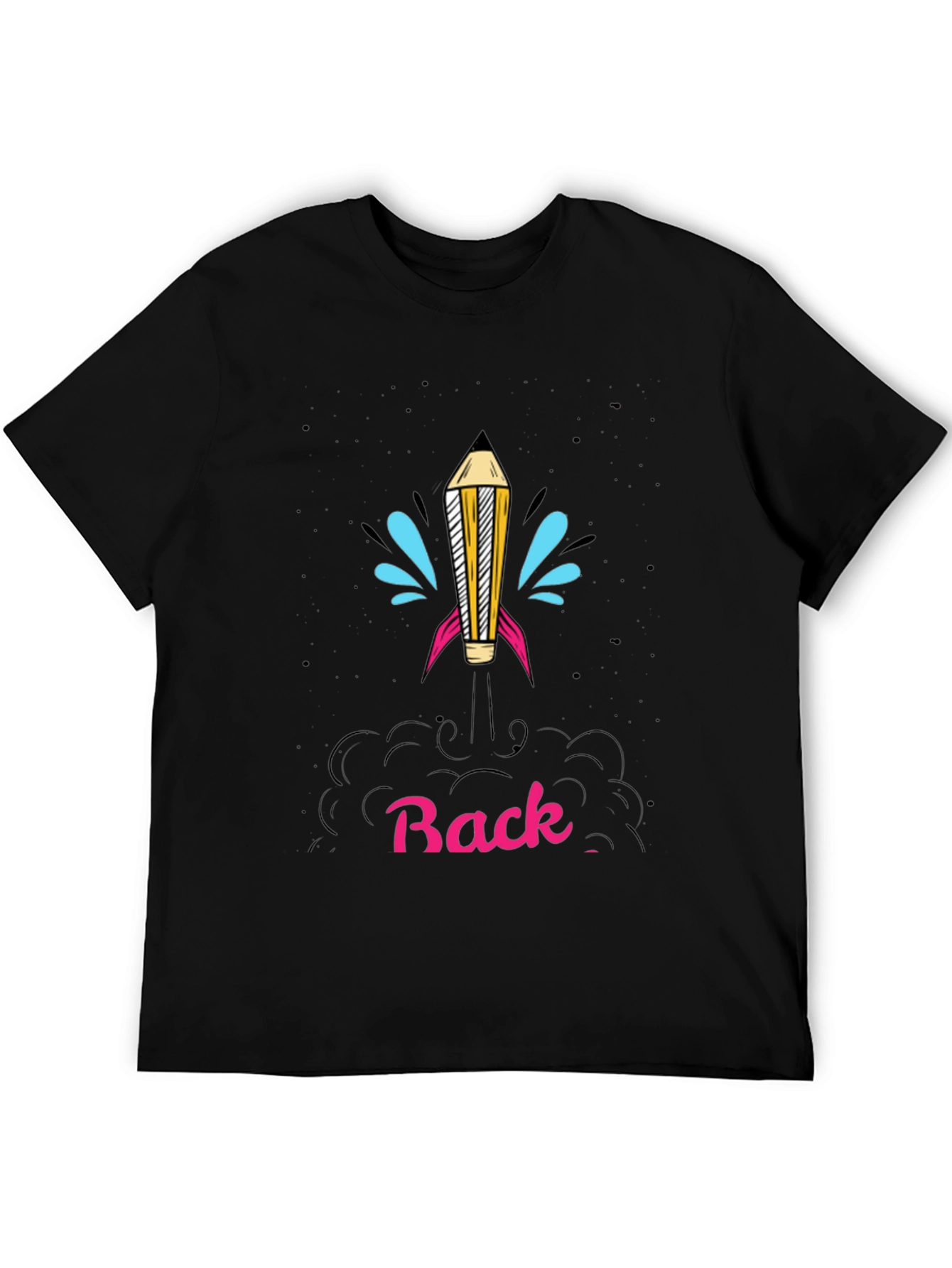 Back to School Rocket Pencil T-Shirt