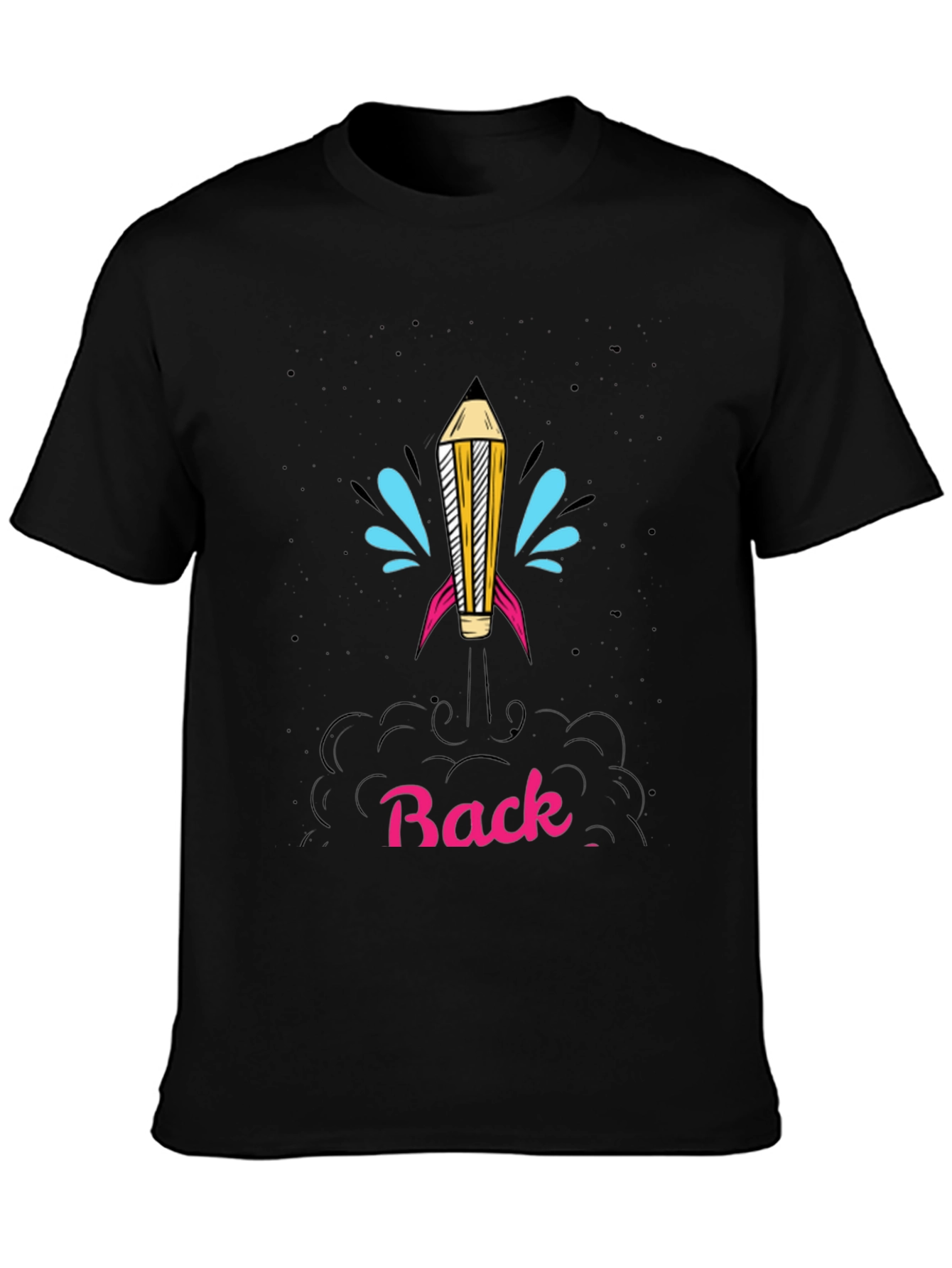 Back to School Rocket Pencil T-Shirt