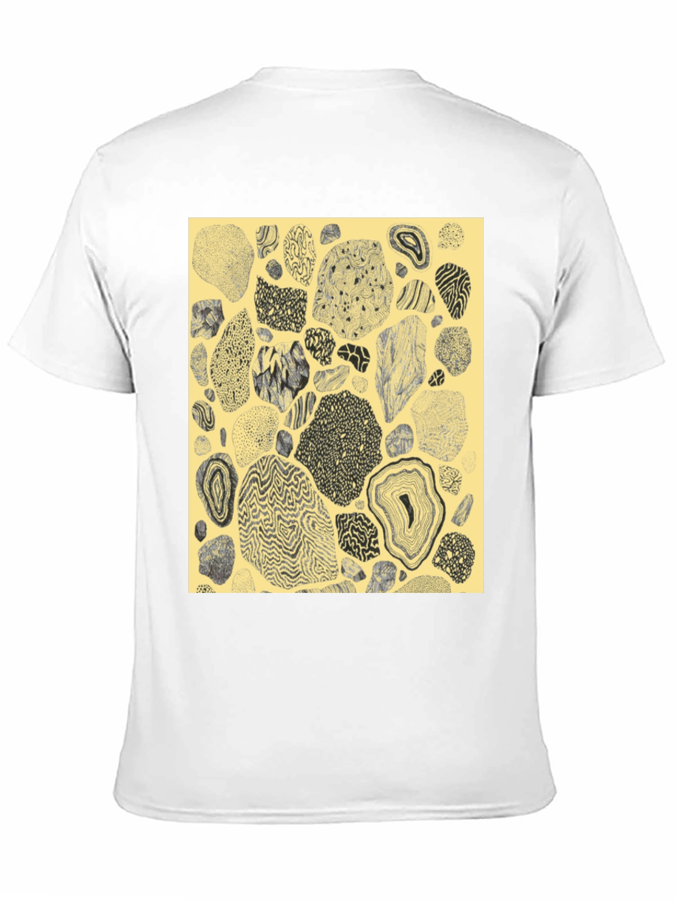 Abstract Geode Graphic Tee - Unique Art Shirt