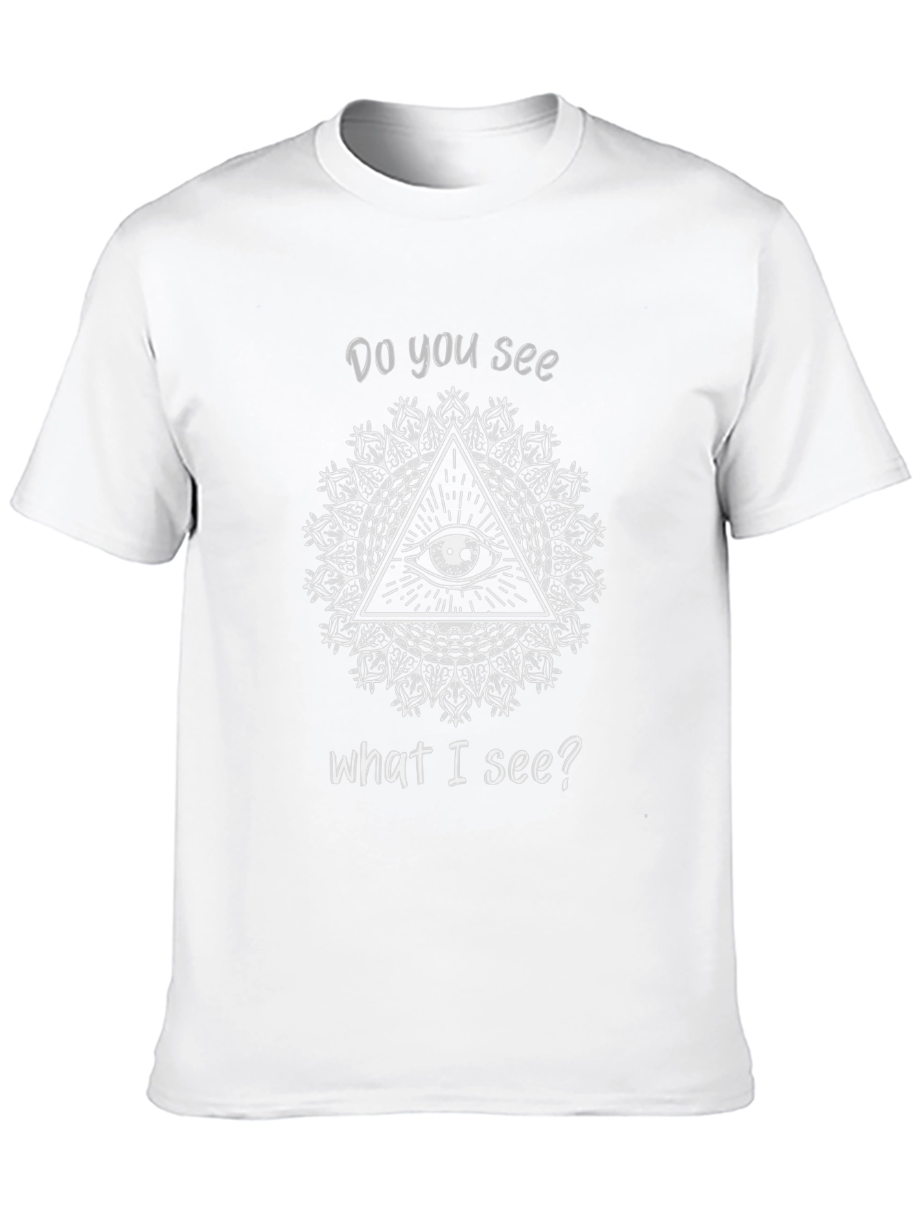 All Seeing Eye Graphic T-Shirt - Unisex Black Tee