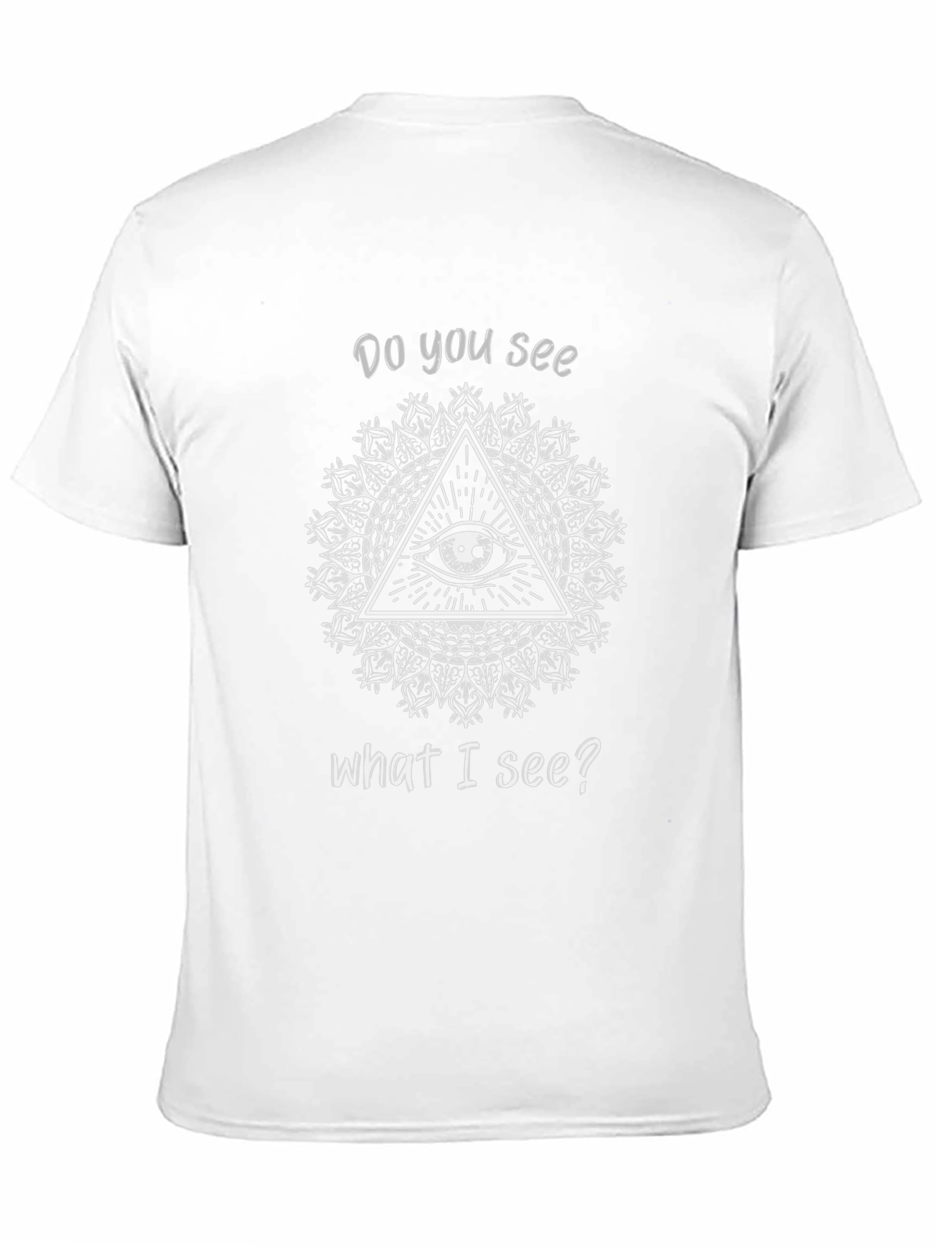 All Seeing Eye Graphic T-Shirt - Unisex Black Tee