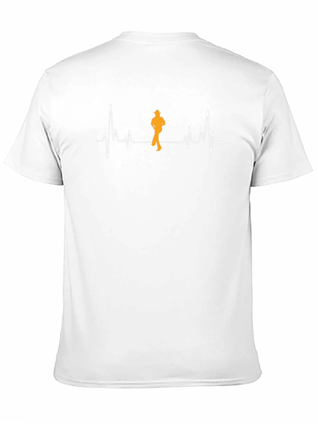 Heartbeat Cowboy Black T-Shirt