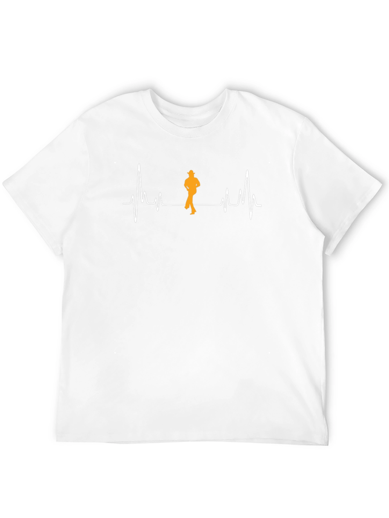 Heartbeat Cowboy Black T-Shirt
