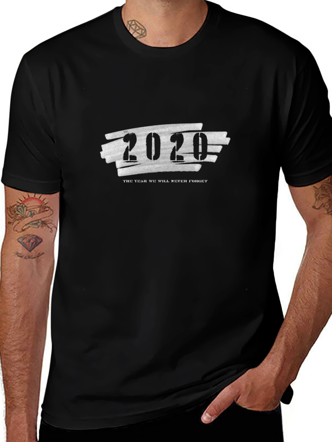 2020 Never Forget Black T-Shirt