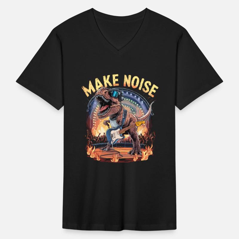 Make Noise Roaring Dinosaur Playing Guitar