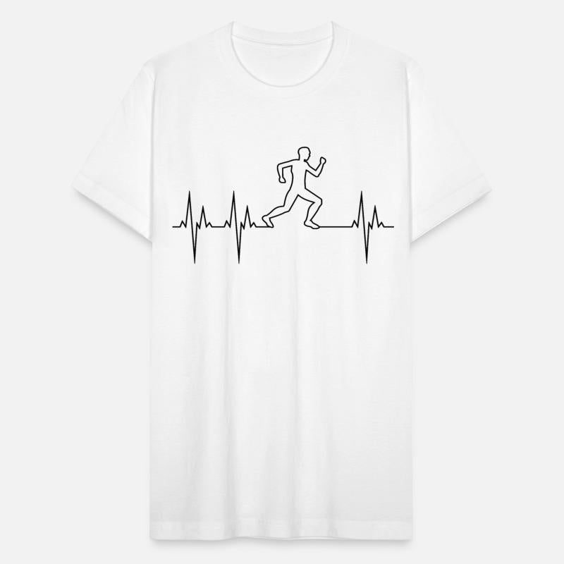 Marathon Running Man Heartbeat