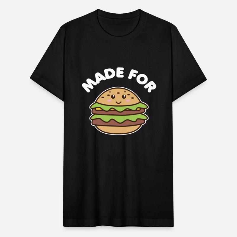 Matching Couple Burger Fries Made For Each Other