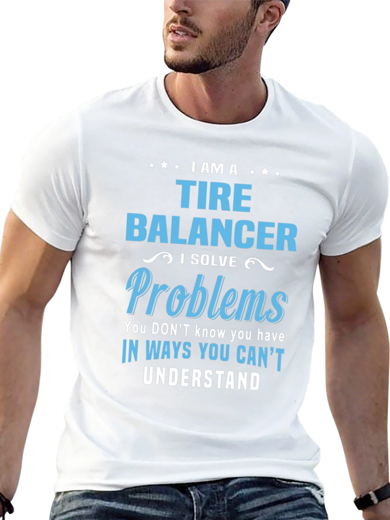 I Am a Tire Balancer Graphic Tee
