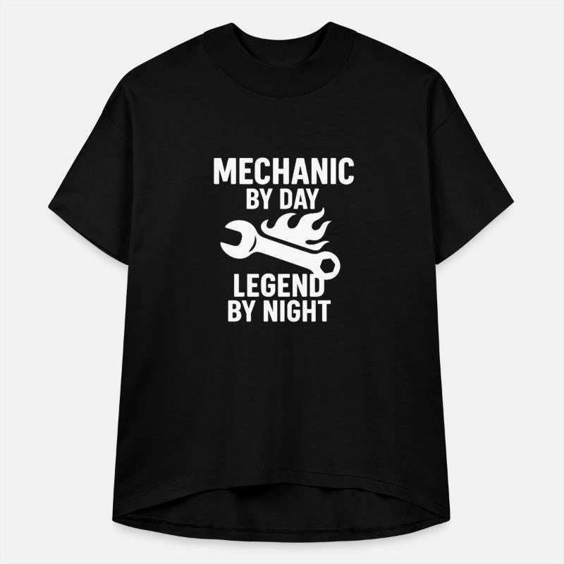 Mechanic By Day Legend By Night – Wrench Life Tee