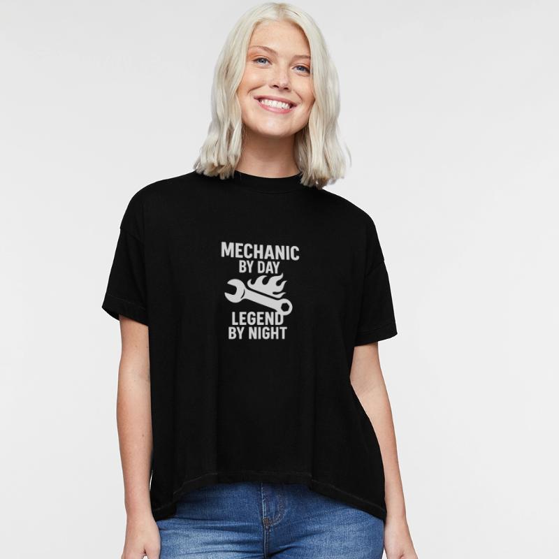 Mechanic By Day Legend By Night – Wrench Life Tee