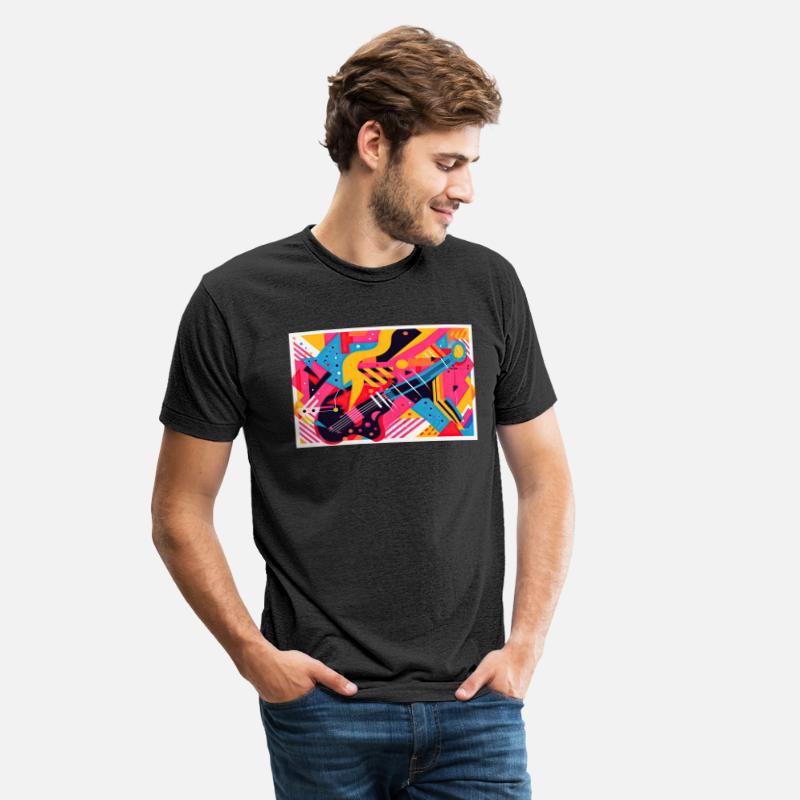 Memphis Design Rockabilly Abstract