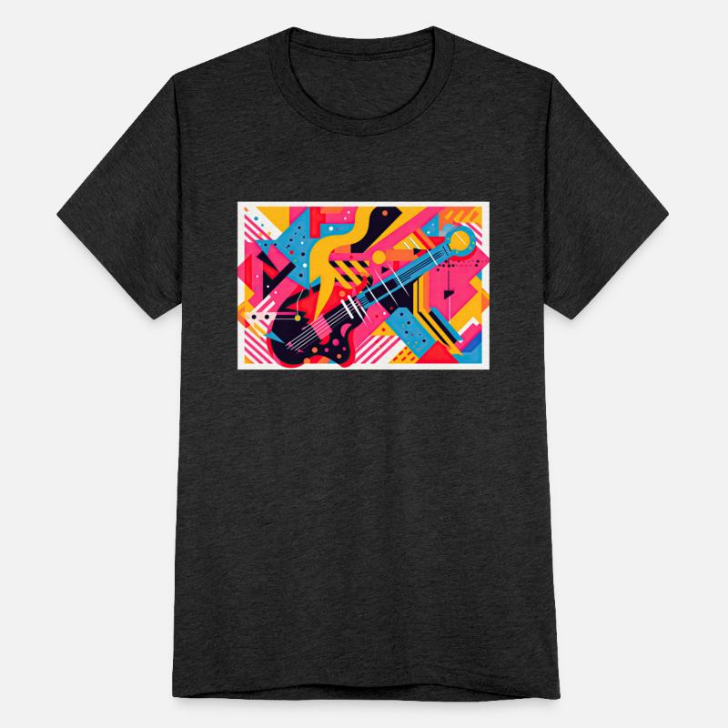 Memphis Design Rockabilly Abstract