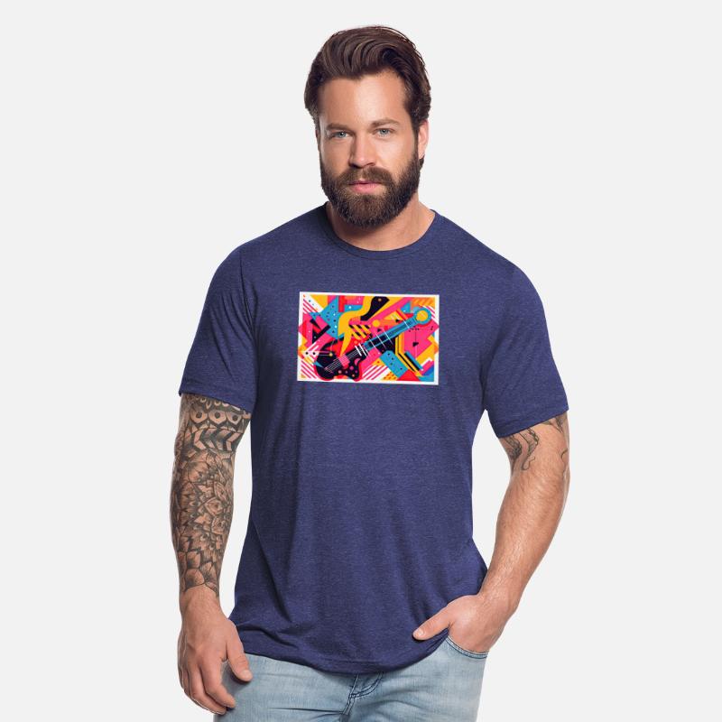 Memphis Design Rockabilly Abstract
