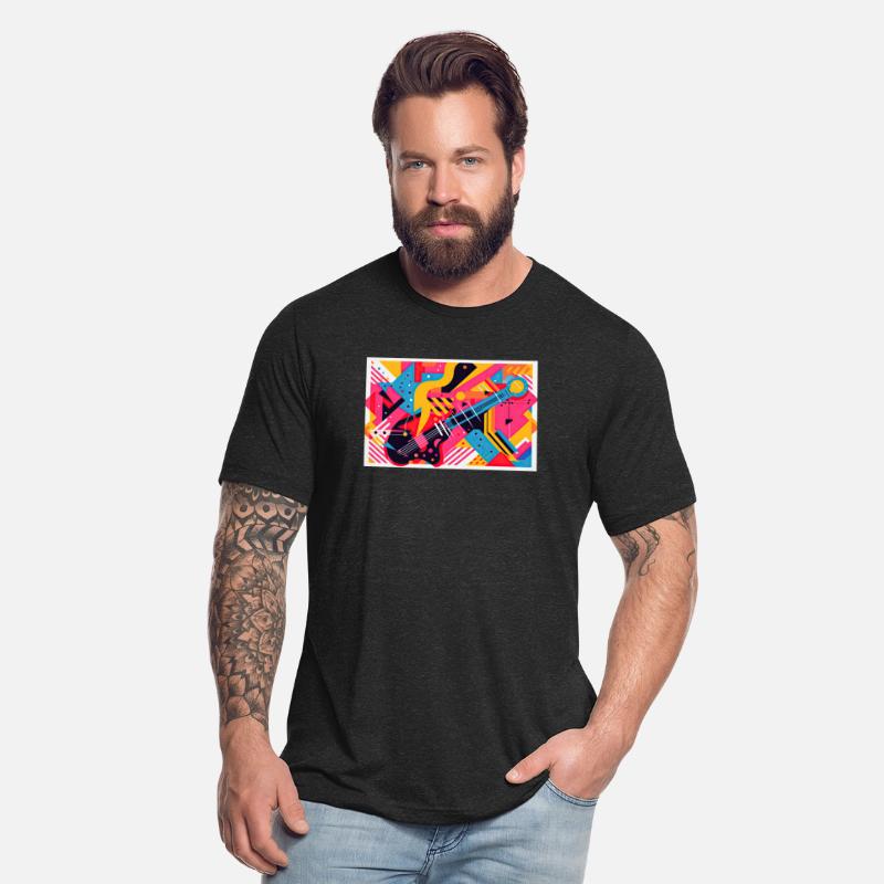 Memphis Design Rockabilly Abstract