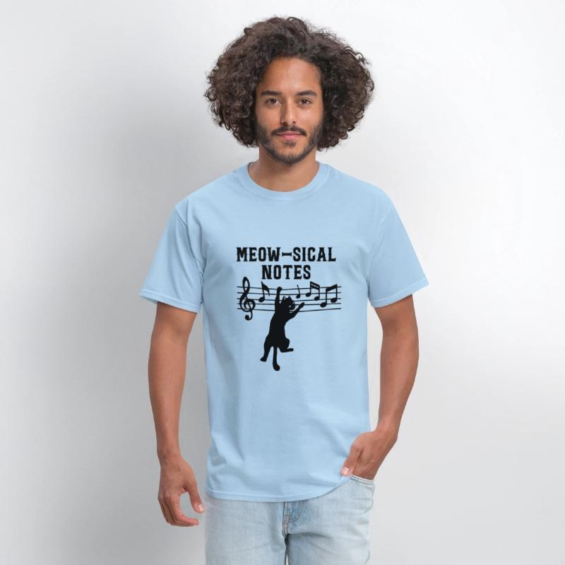 Meow-sical Funny Cat Musician Gift for Music Lover