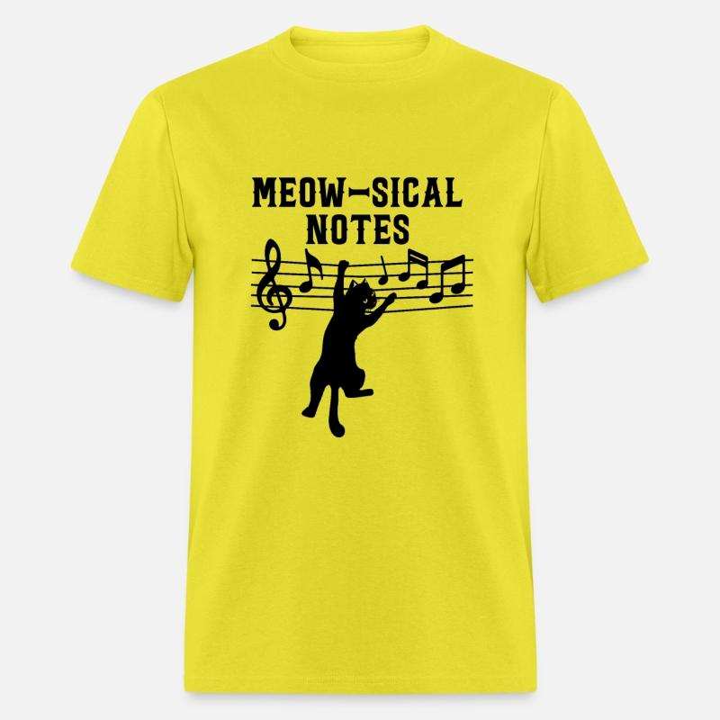 Meow-sical Funny Cat Musician Gift for Music Lover