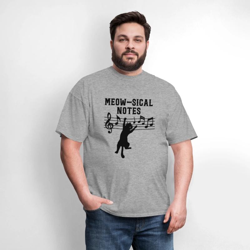 Meow-sical Funny Cat Musician Gift for Music Lover