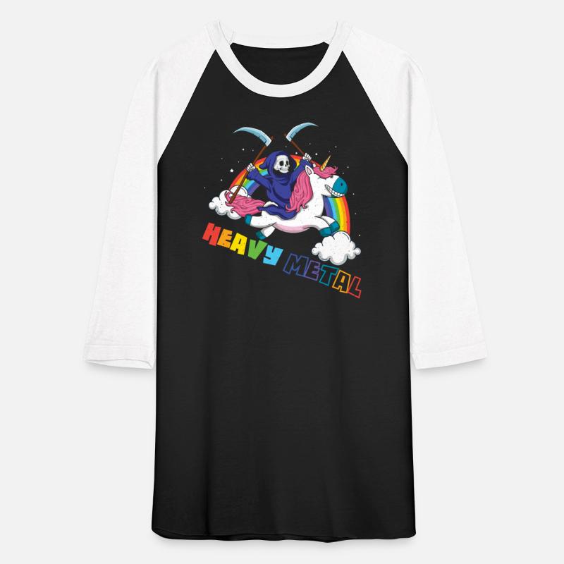 Metal Heavy Unicorn Skeleton Rocker Rock Heavy