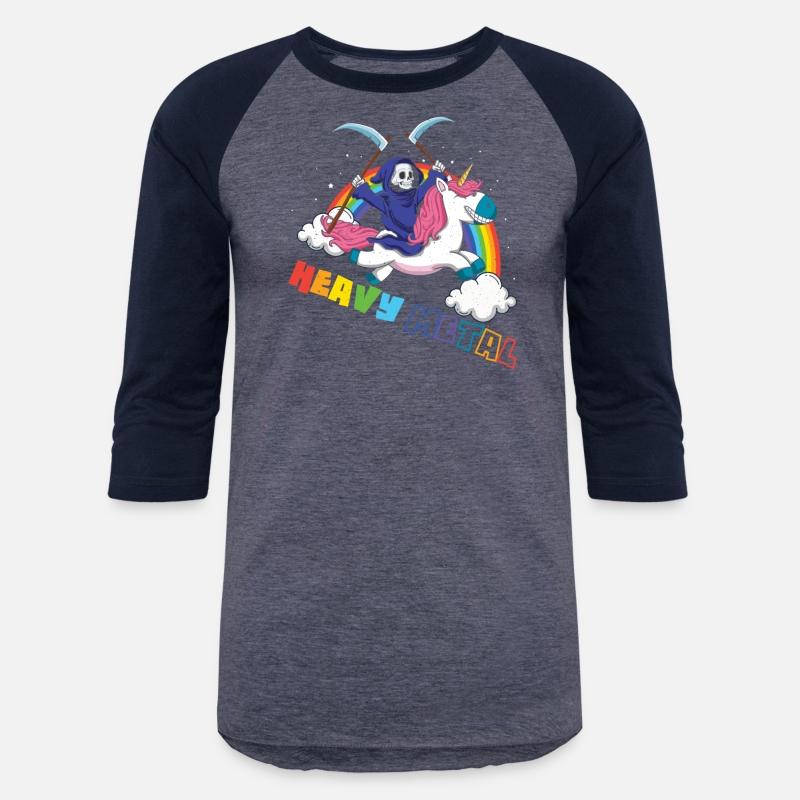 Metal Heavy Unicorn Skeleton Rocker Rock Heavy
