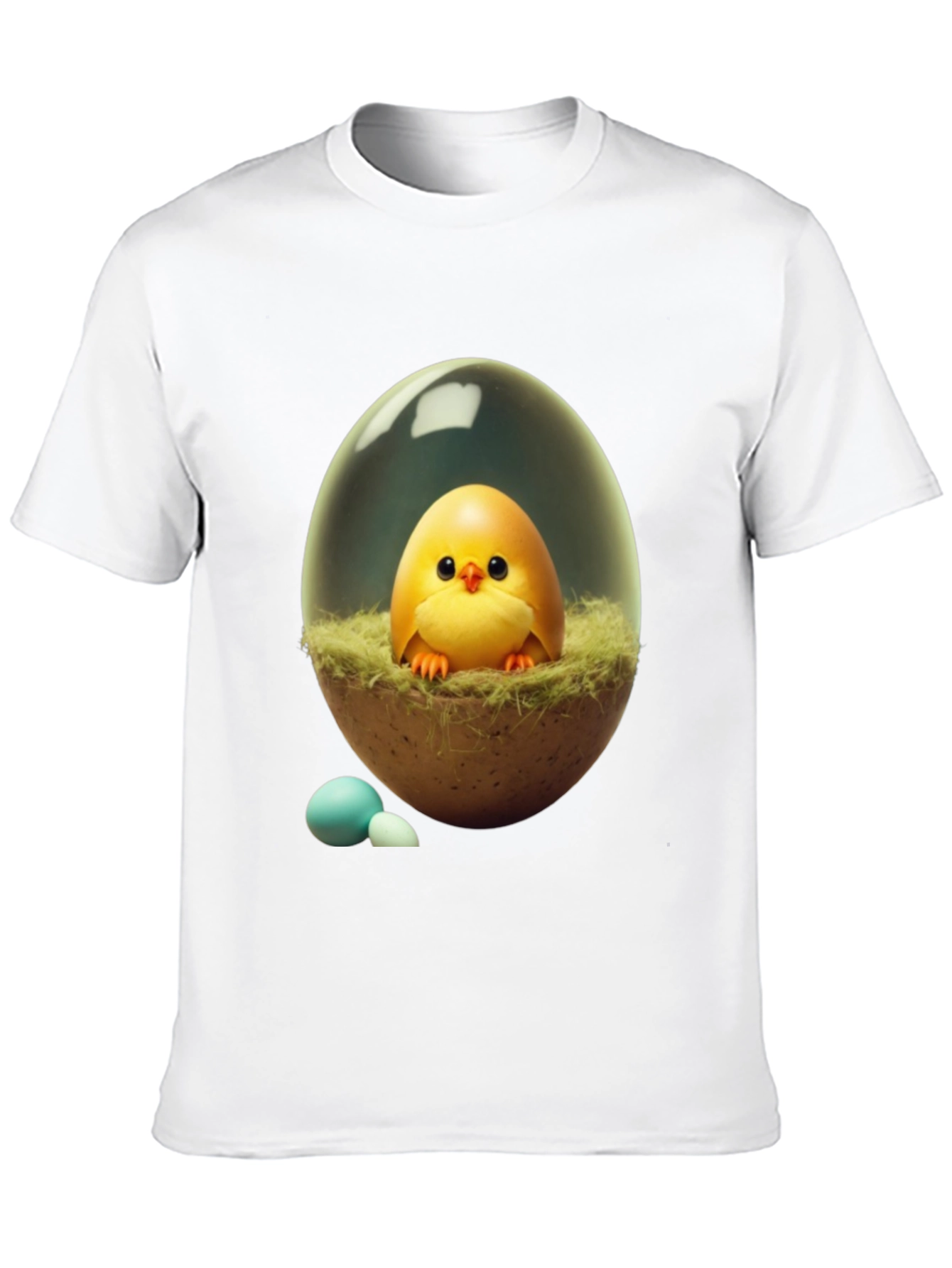 Cute Chick in Egg T-Shirt