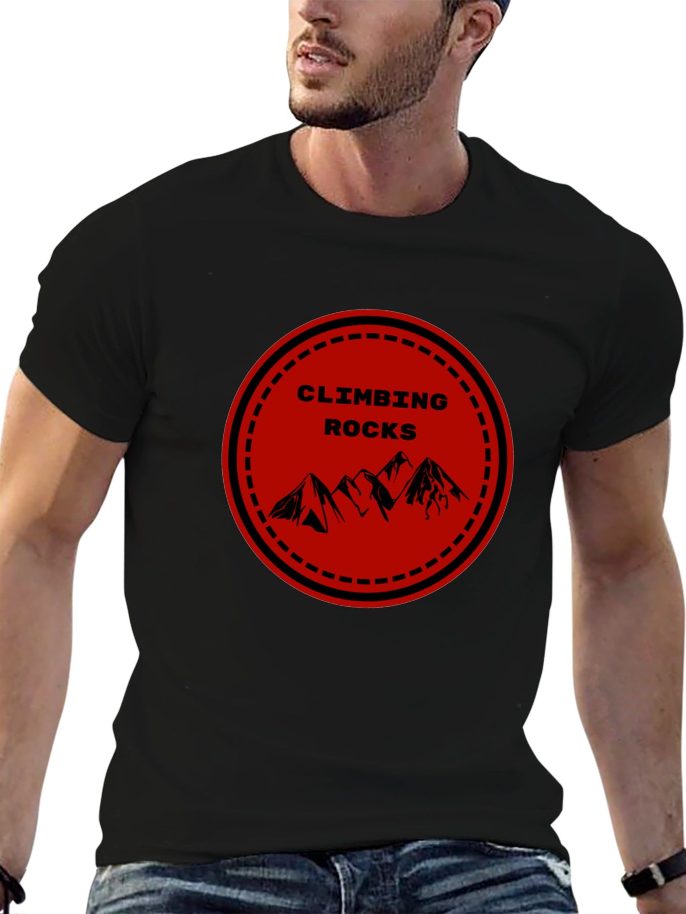 Climbing Rocks Graphic Tee - Adventure T-Shirt
