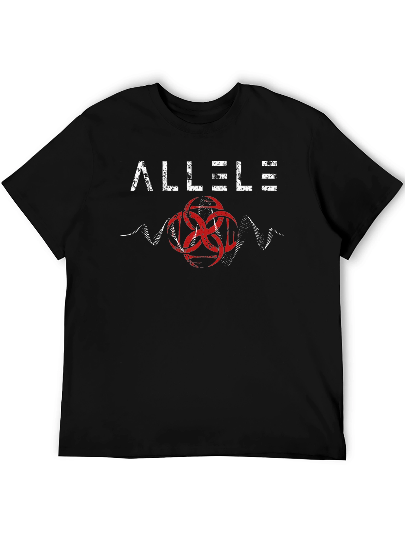 AllelE Graphic Print Black T-Shirt
