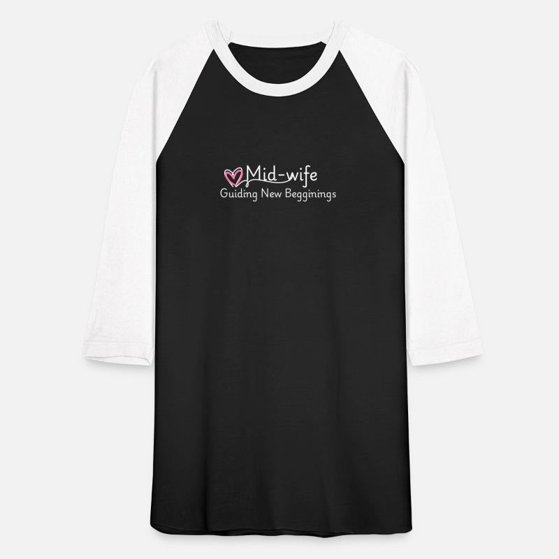Midwife guiding new beginnings t shirt