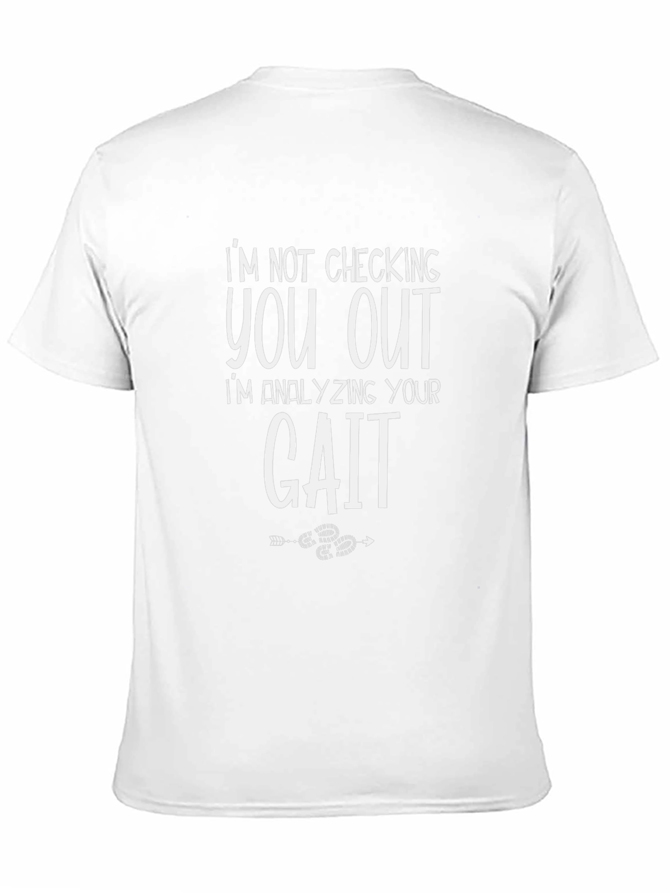 Gait Analysis T-Shirt - Funny Anatomy Gift