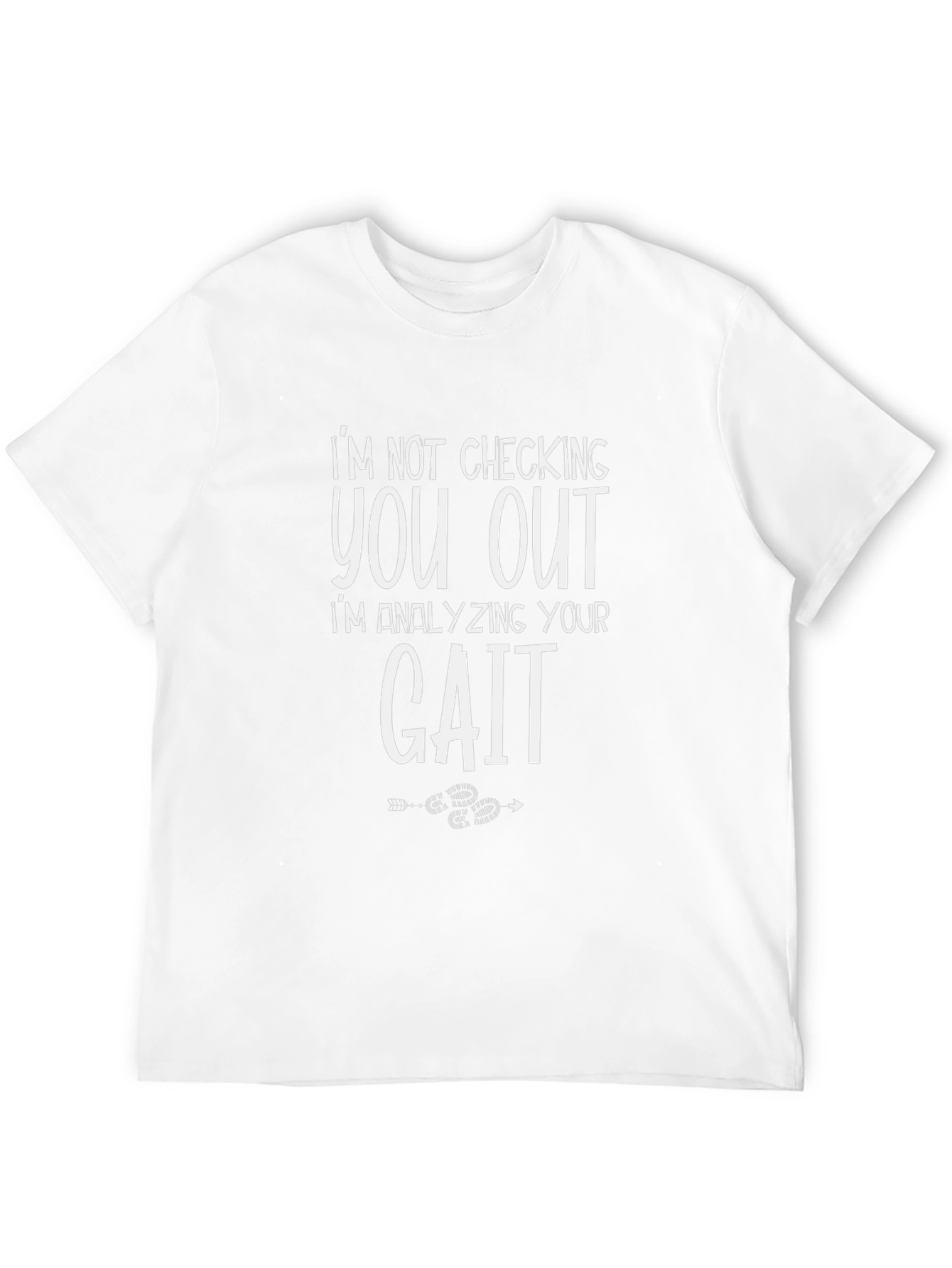 Gait Analysis T-Shirt - Funny Anatomy Gift