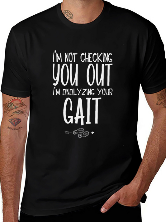 Gait Analysis T-Shirt - Funny Anatomy Gift