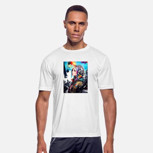 Modern Casual Artistic Trendy Comic Style Woman