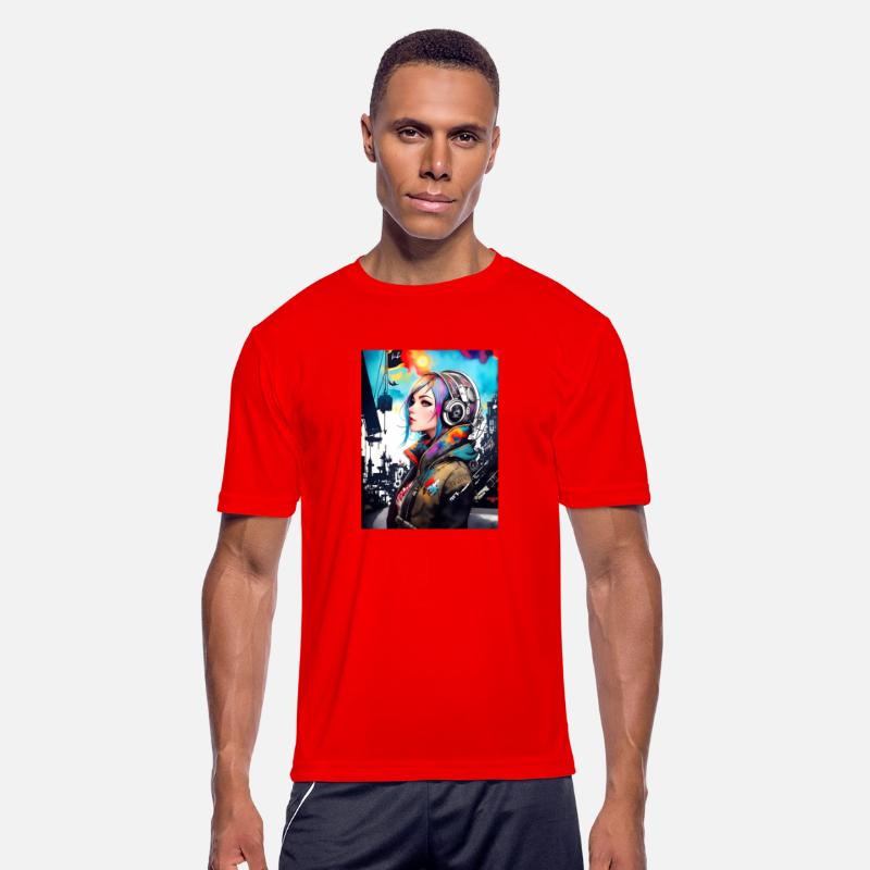 Modern Casual Artistic Trendy Comic Style Woman