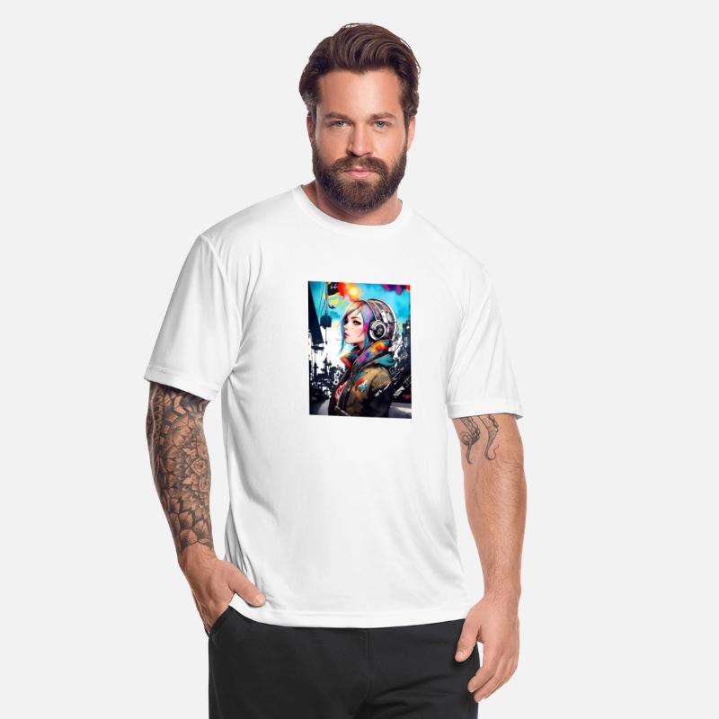 Modern Casual Artistic Trendy Comic Style Woman