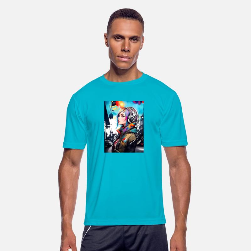 Modern Casual Artistic Trendy Comic Style Woman