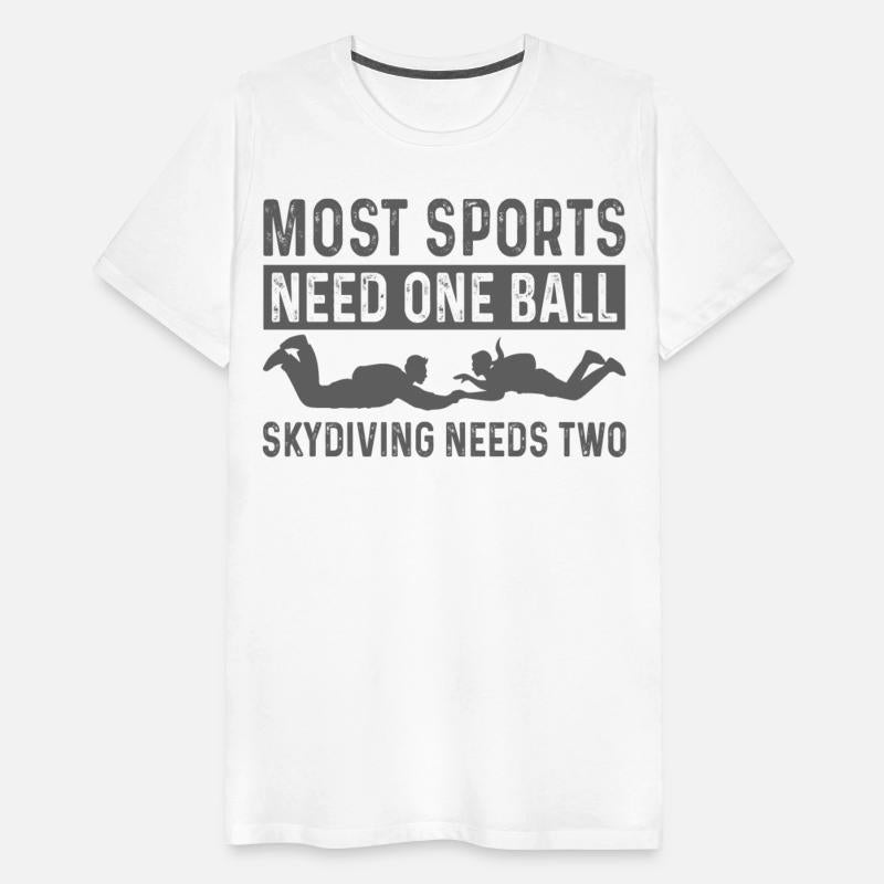 Most sports need one ball, skydiving needs two