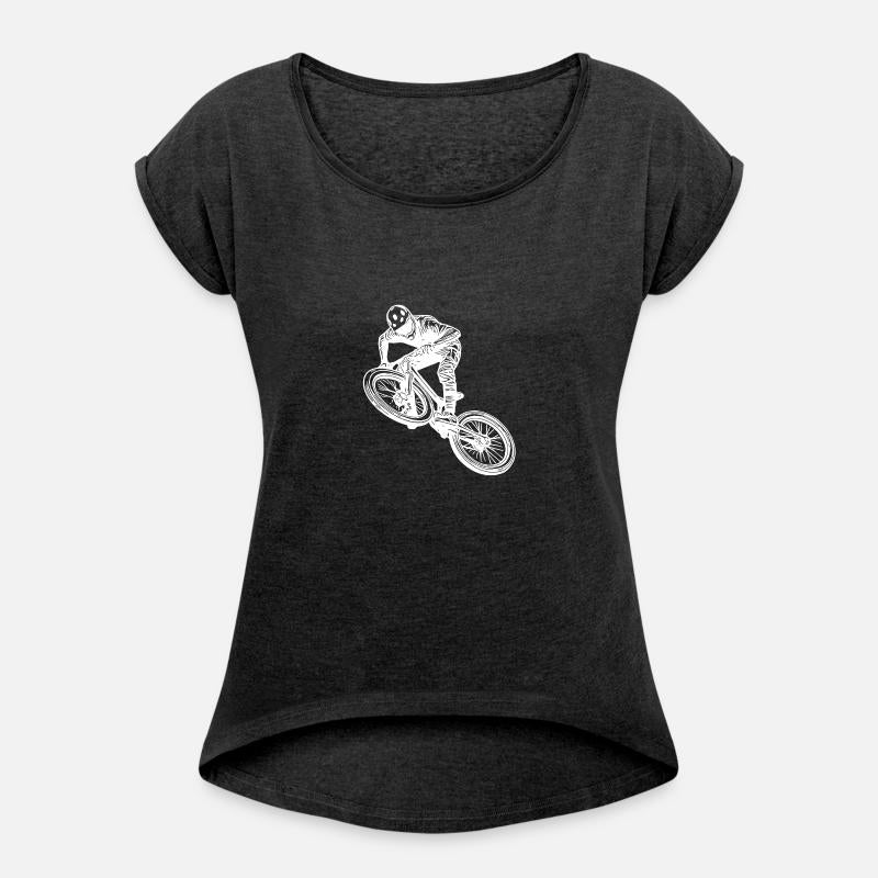 Mountain Bikers With A Cool Downhill Bike