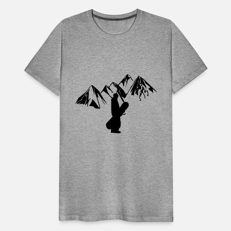 Mountain snowboarder