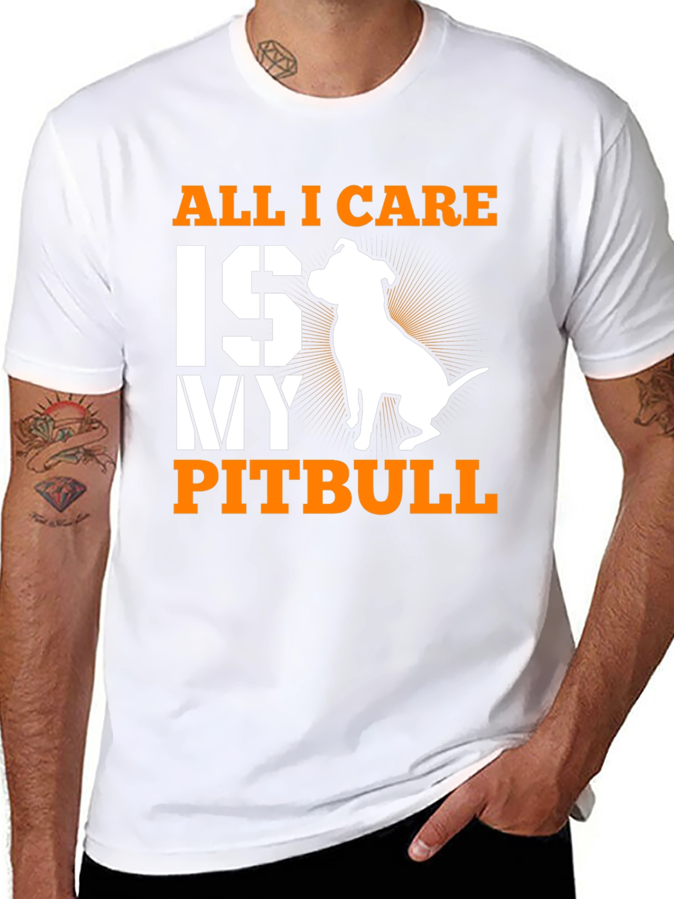 All I Care About Is My Pitbull T-Shirt