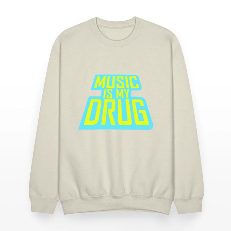 Music Is My Drug Medicine Healing Party Love Logo
