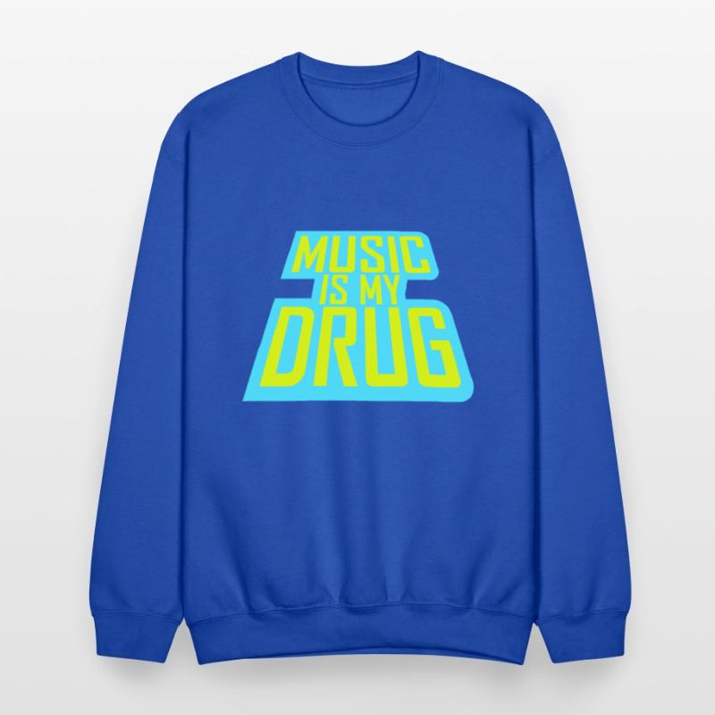 Music Is My Drug Medicine Healing Party Love Logo
