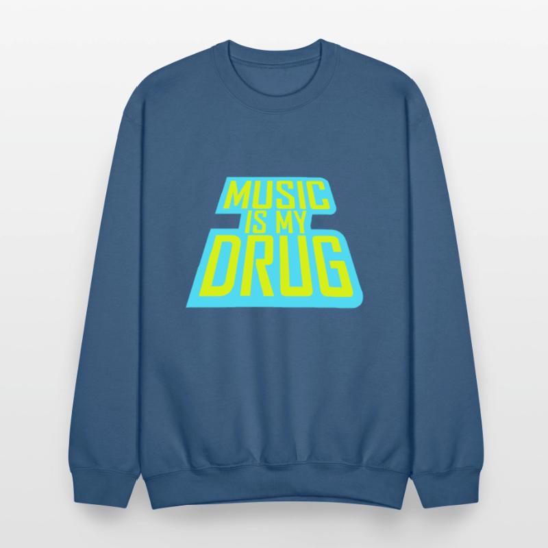 Music Is My Drug Medicine Healing Party Love Logo