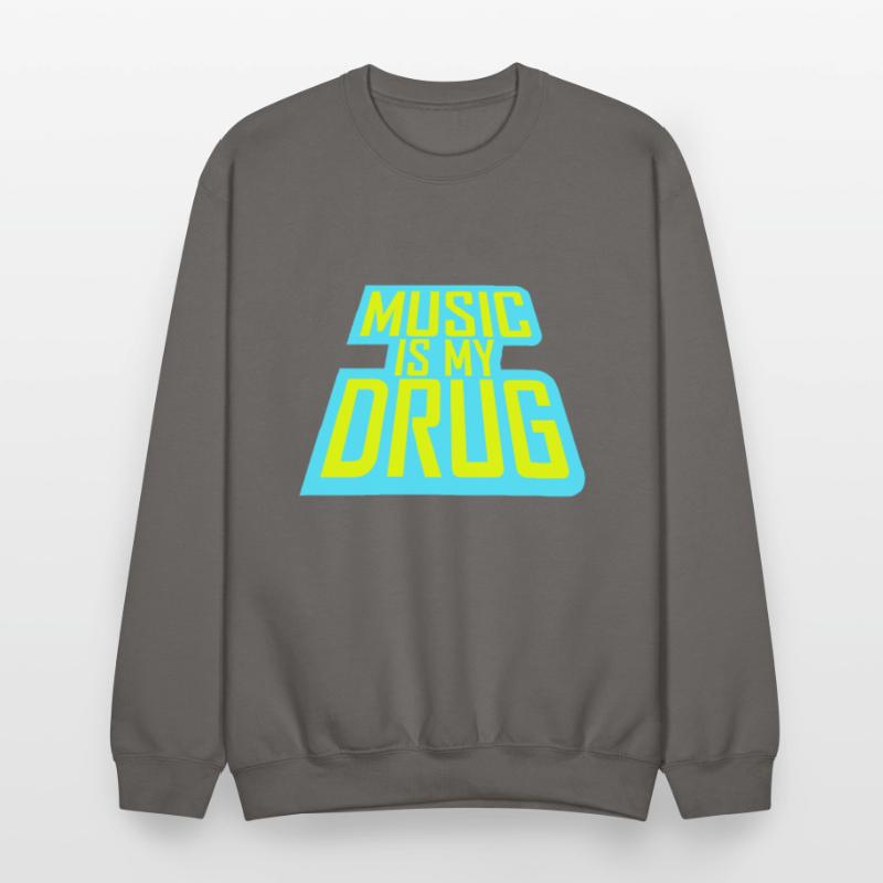 Music Is My Drug Medicine Healing Party Love Logo