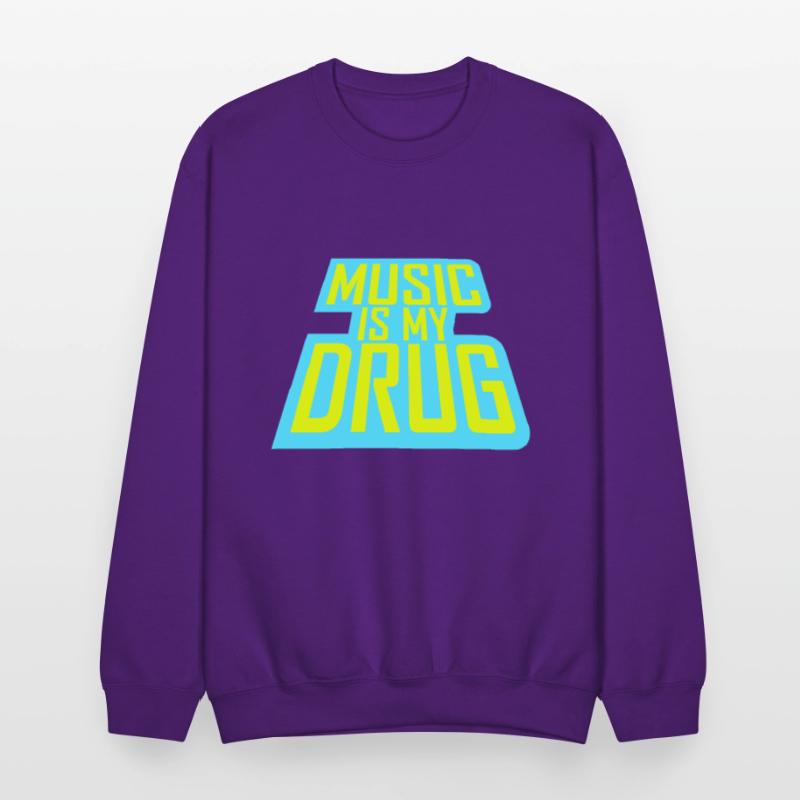 Music Is My Drug Medicine Healing Party Love Logo