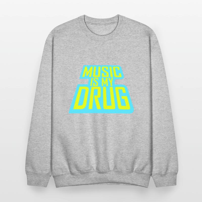 Music Is My Drug Medicine Healing Party Love Logo